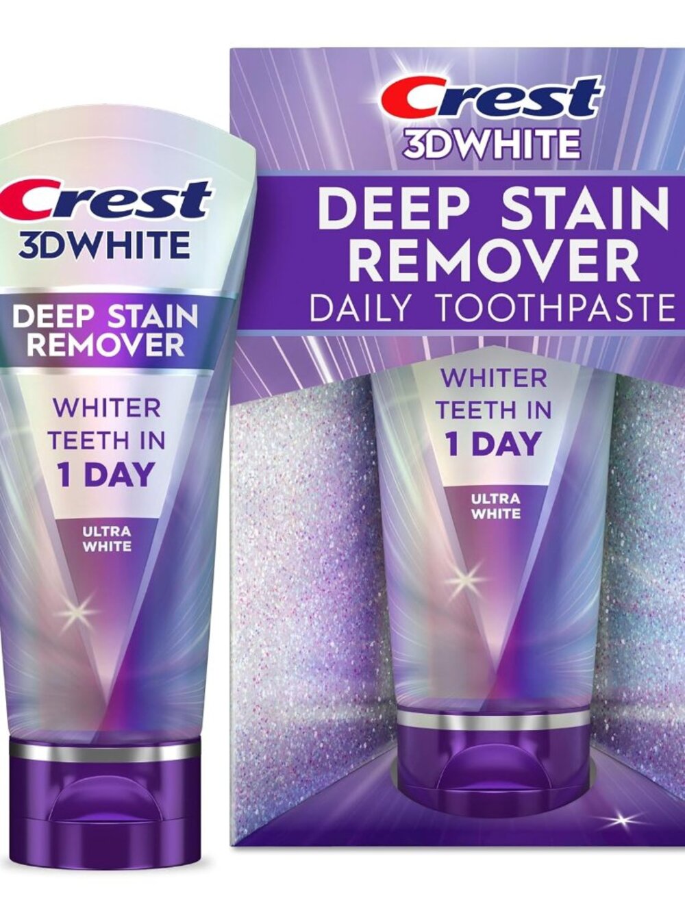 New 🌟4 Crest 3D White Brilliance  Deep Stain Remover 2.1oz Each